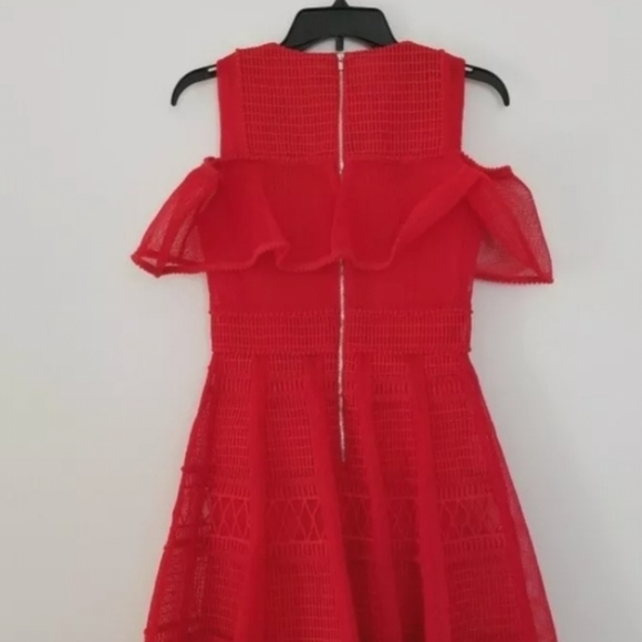 Maje Rosalie Red Dress - Picture 8 of 10